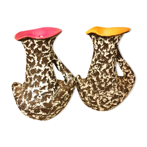 paire de vases en céramique