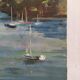 Huile sur toile Marine