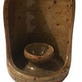 Stoneware candle holder
