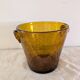 La Rochère – Amber bubble ice bucket from the 1970s