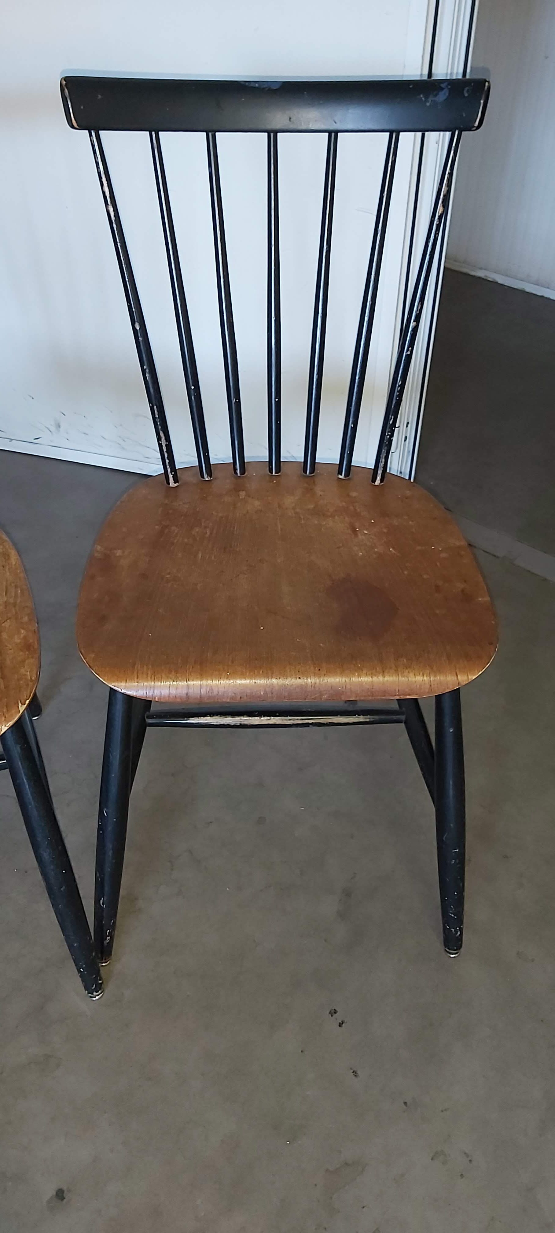 Lot of 3 chairs by Sven Erik Fryklund for Hagafors