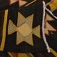 6x10 Dark Brown & Yellow Striped Handmade Wool Kilim Rug, 170x312 Cm