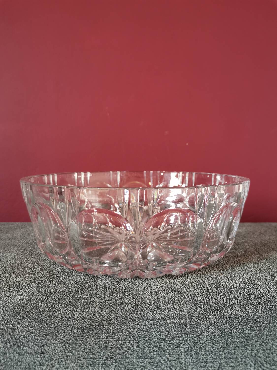 Crystal Salad Bowl
