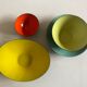 Herbert Krenchel set of 4 bowls for Krenit Denmark, 1960