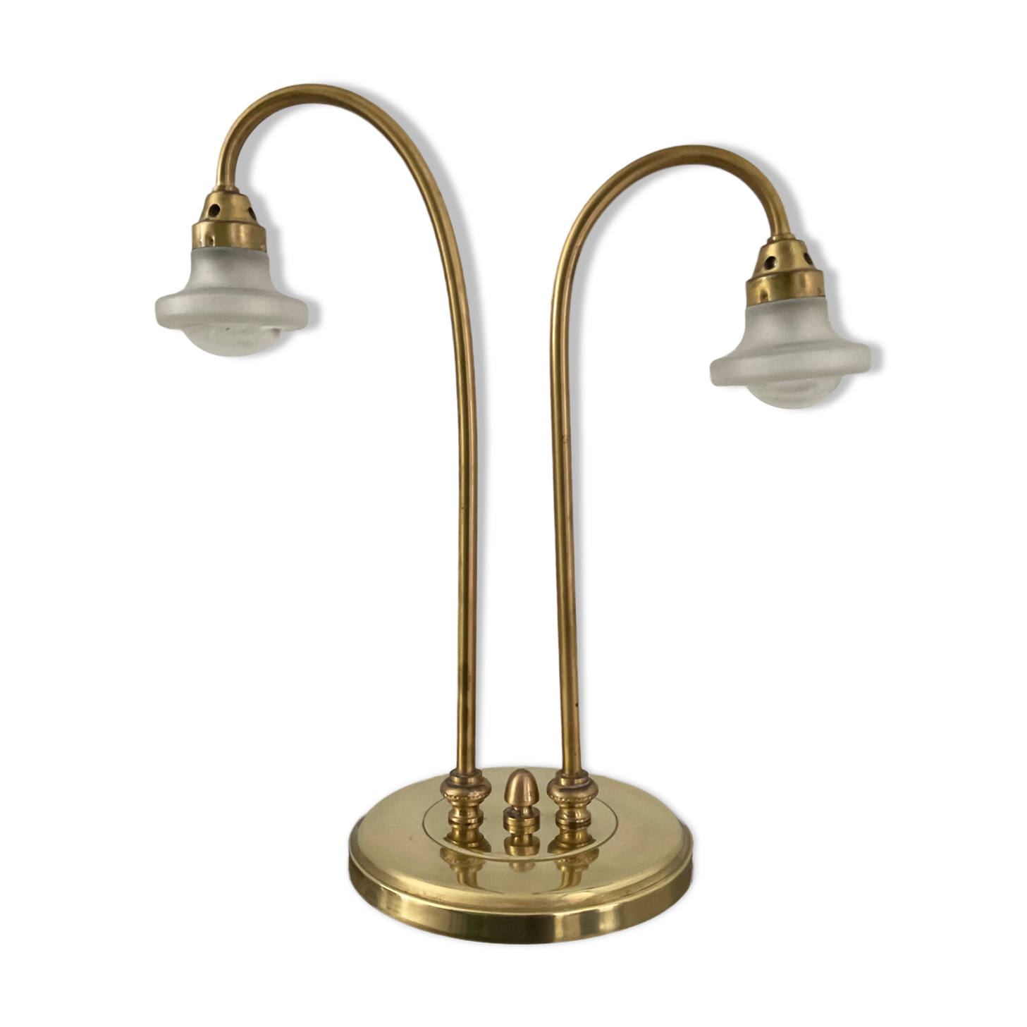 Vintage brass lamp from the 70s