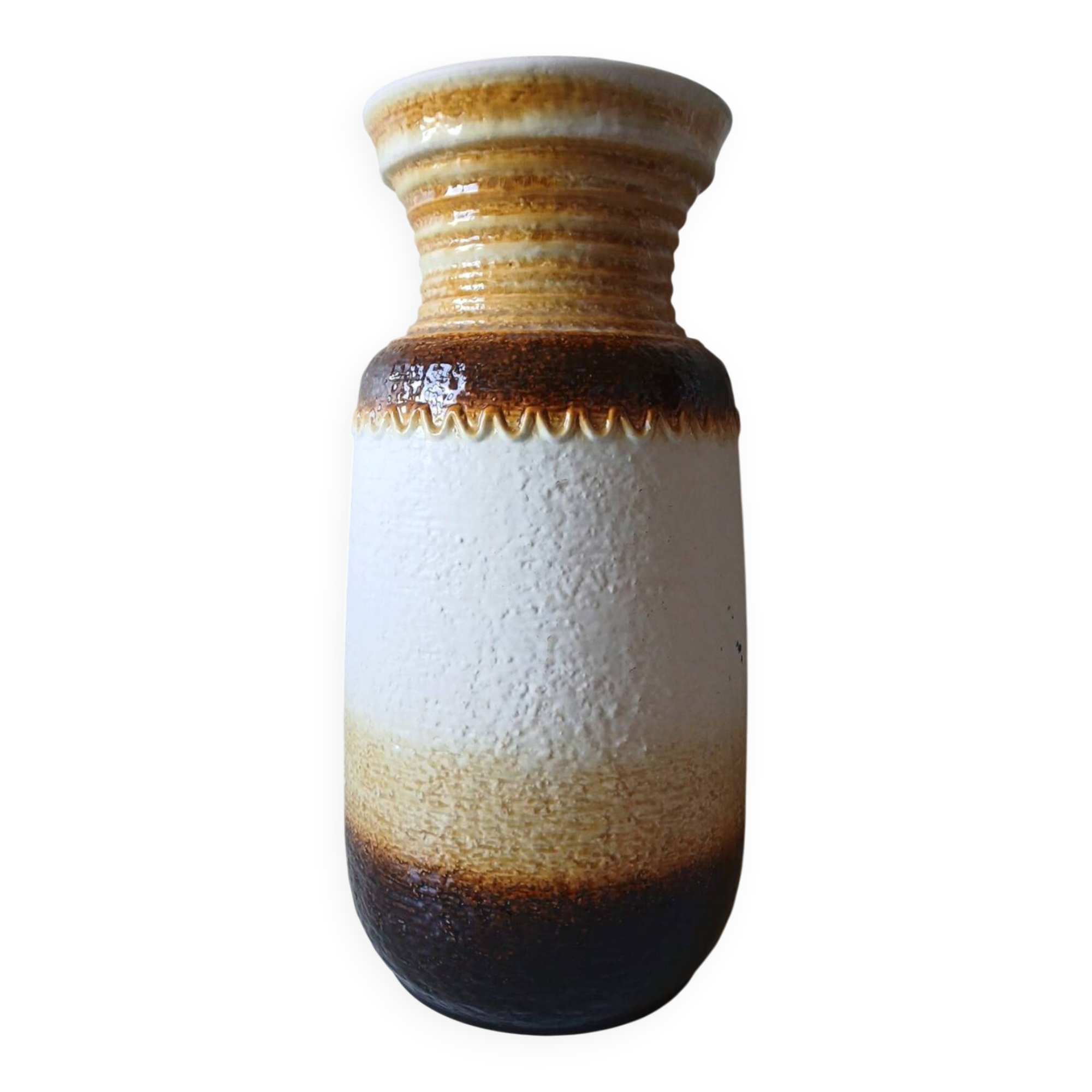 Large floor vase Uebelacker Ü-Keramik 1468/50 – West Germany – years