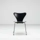 Arne Jacobsen set of eight 3107 Butterfly dining chairs Fritz Hansen Denmark 1967