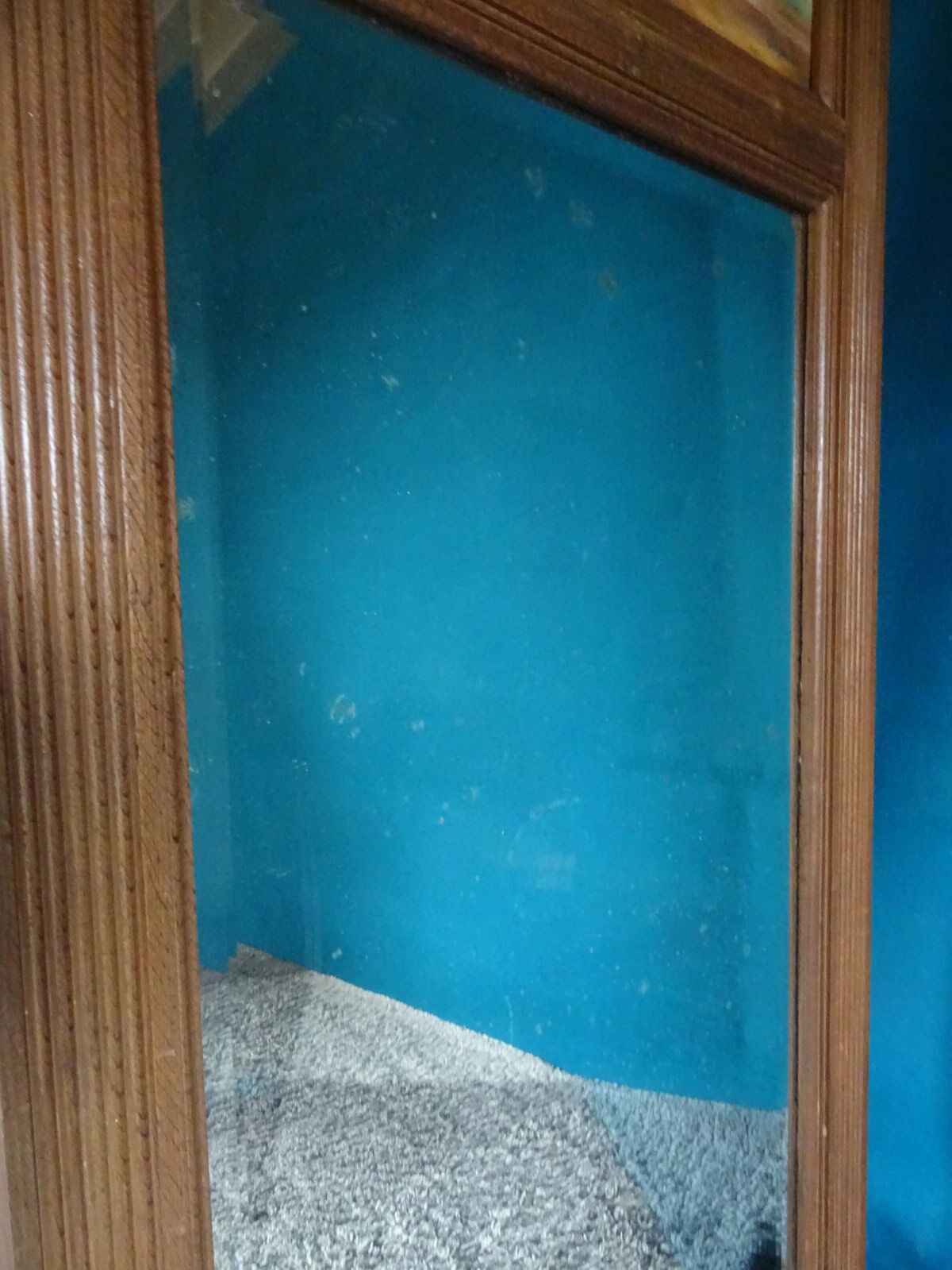 Oak trumeau 78 x 178