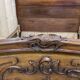 Louis XV style bed in walnut from the 1900s