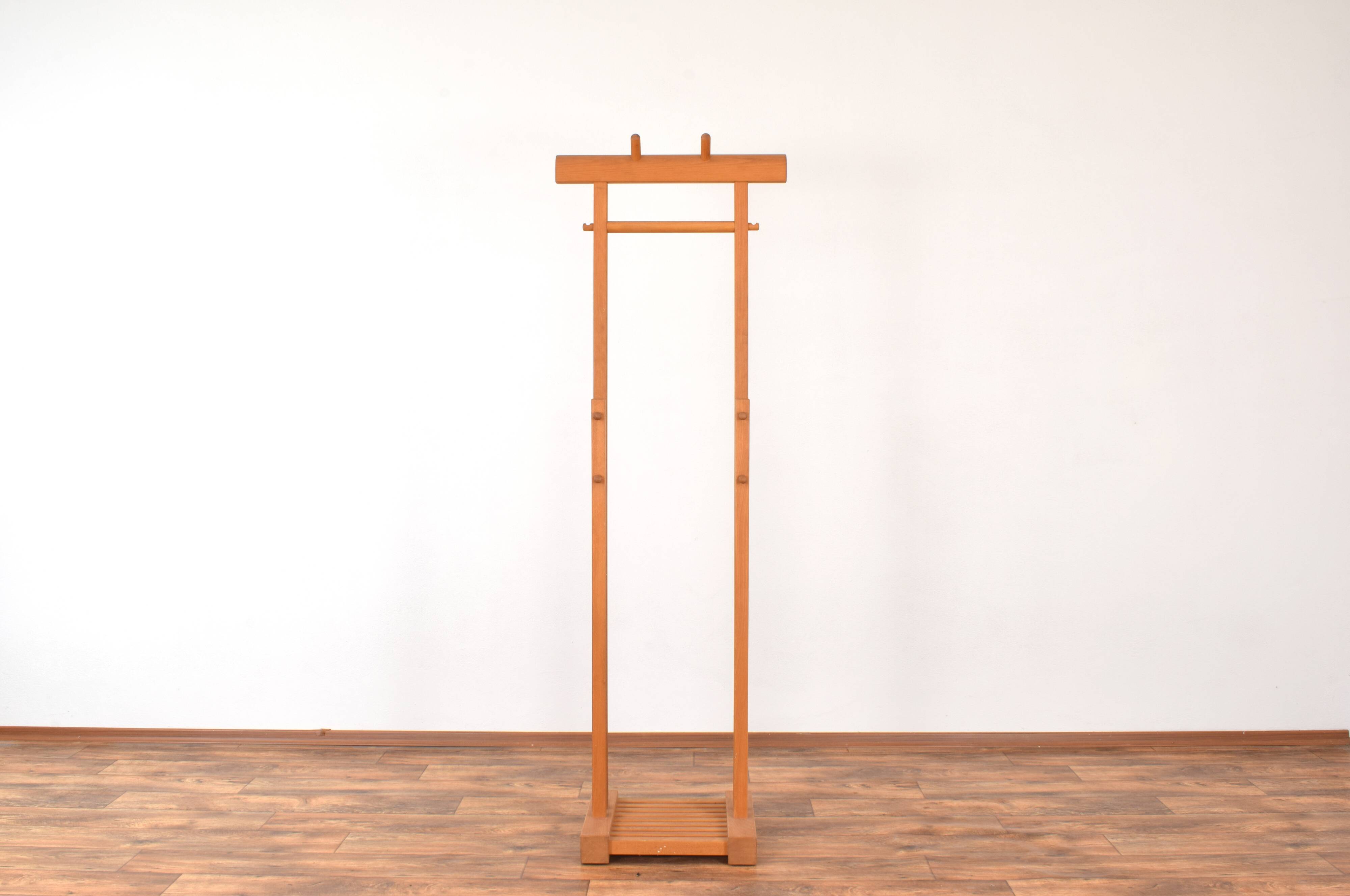 Mid-Century German Standing Coat Rack, 1970s.