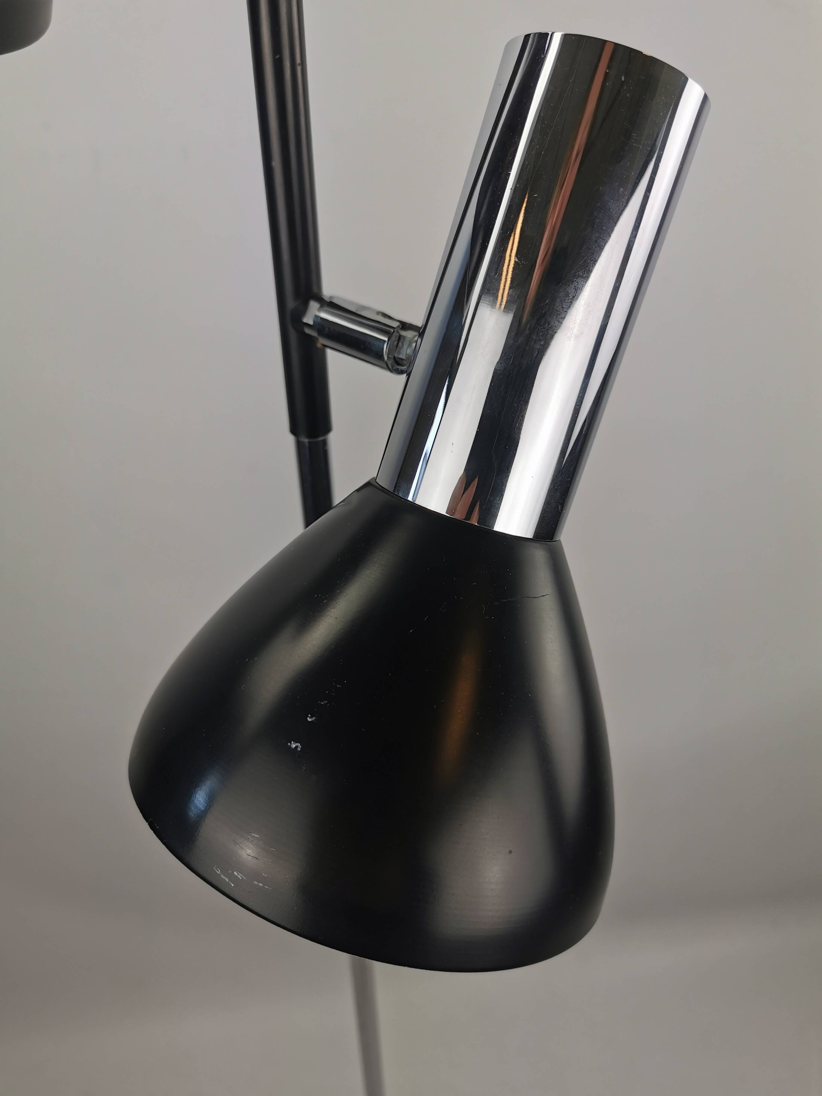 vintage Floorlamp chrome Koch and Lowy