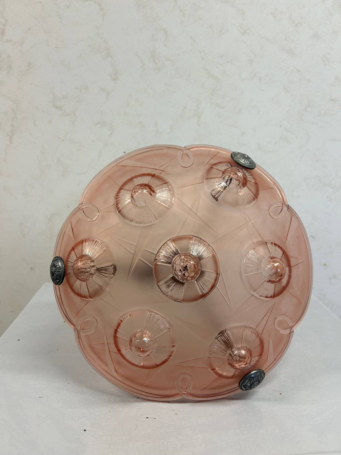 Lustre en verre Degué