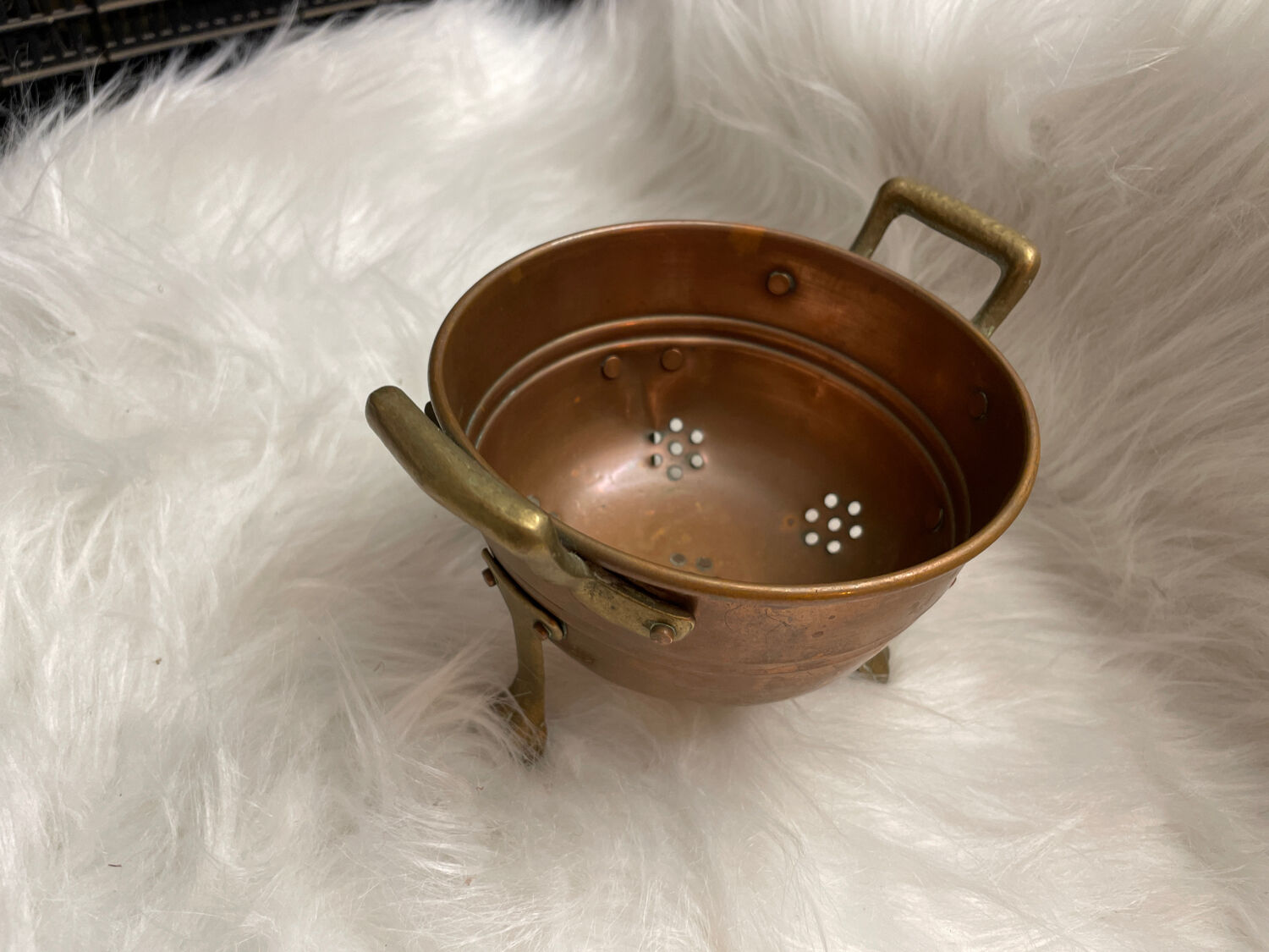 Copper strainer