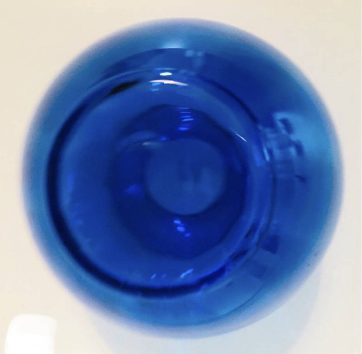 Blue Glass Vase
