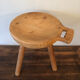 Wooden tripod stool