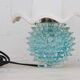 Rare lampe de table bleue en vase en verre de Murano rostrato pour Barovier & Toso, années 1950