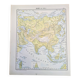 Physical Asia. Geographical plate printed in 1900.