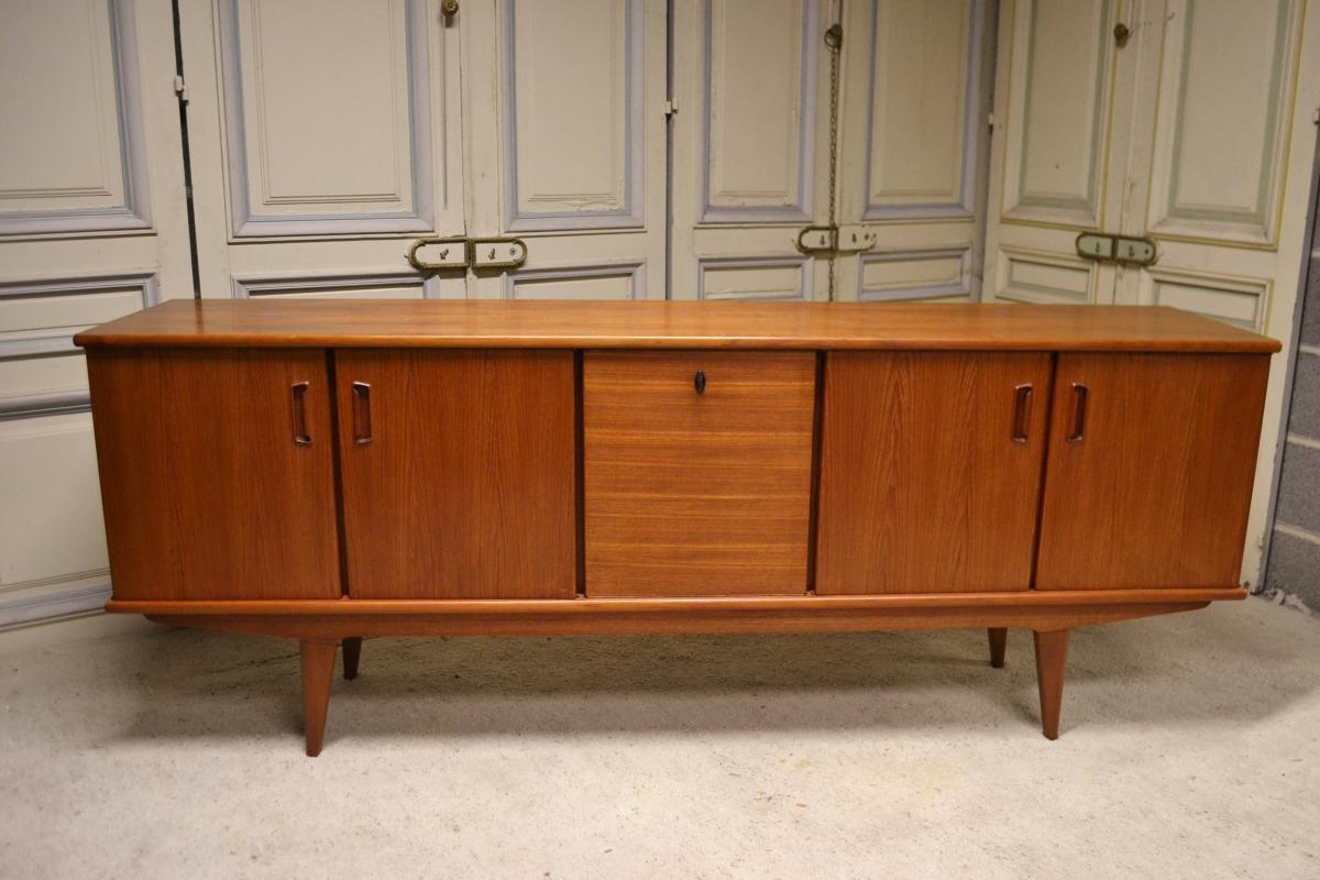 Enfilade en teck des années 70