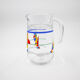 Glass water pitcher pattern Sailboats