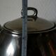 vintage teapot covered with silver metal