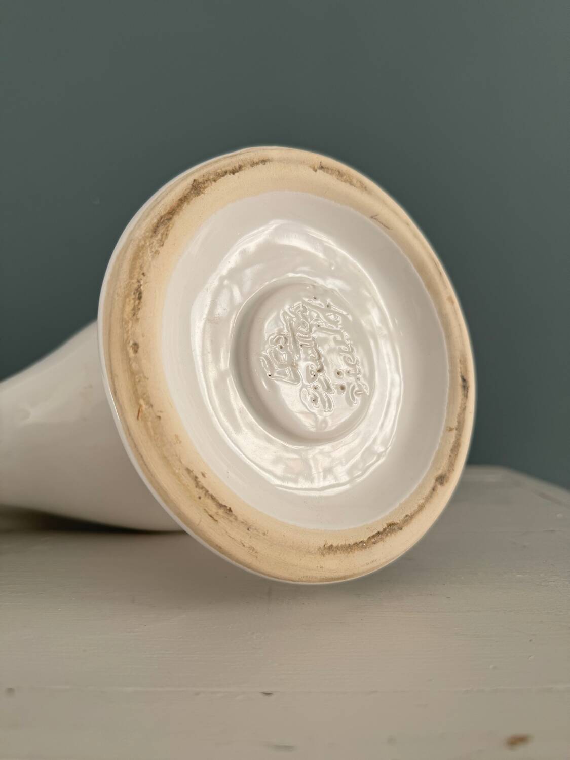 Ceramic flower pick Les Grottes Dieulefit