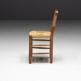 "Bauche" Dining Chairs by Charlotte Perriand for Steph Simon, France, 1950s