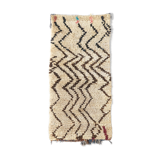 Tapis ancien marmoucha "janvier 7"  155 x 75 cm