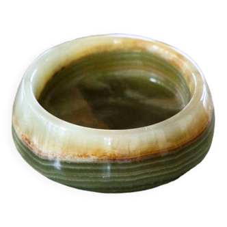 Green onyx pouch tray