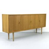 Mid-Century Light Oak Sideboard from WK Möbel, 1970s