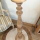 Lampadaire vintage en bois