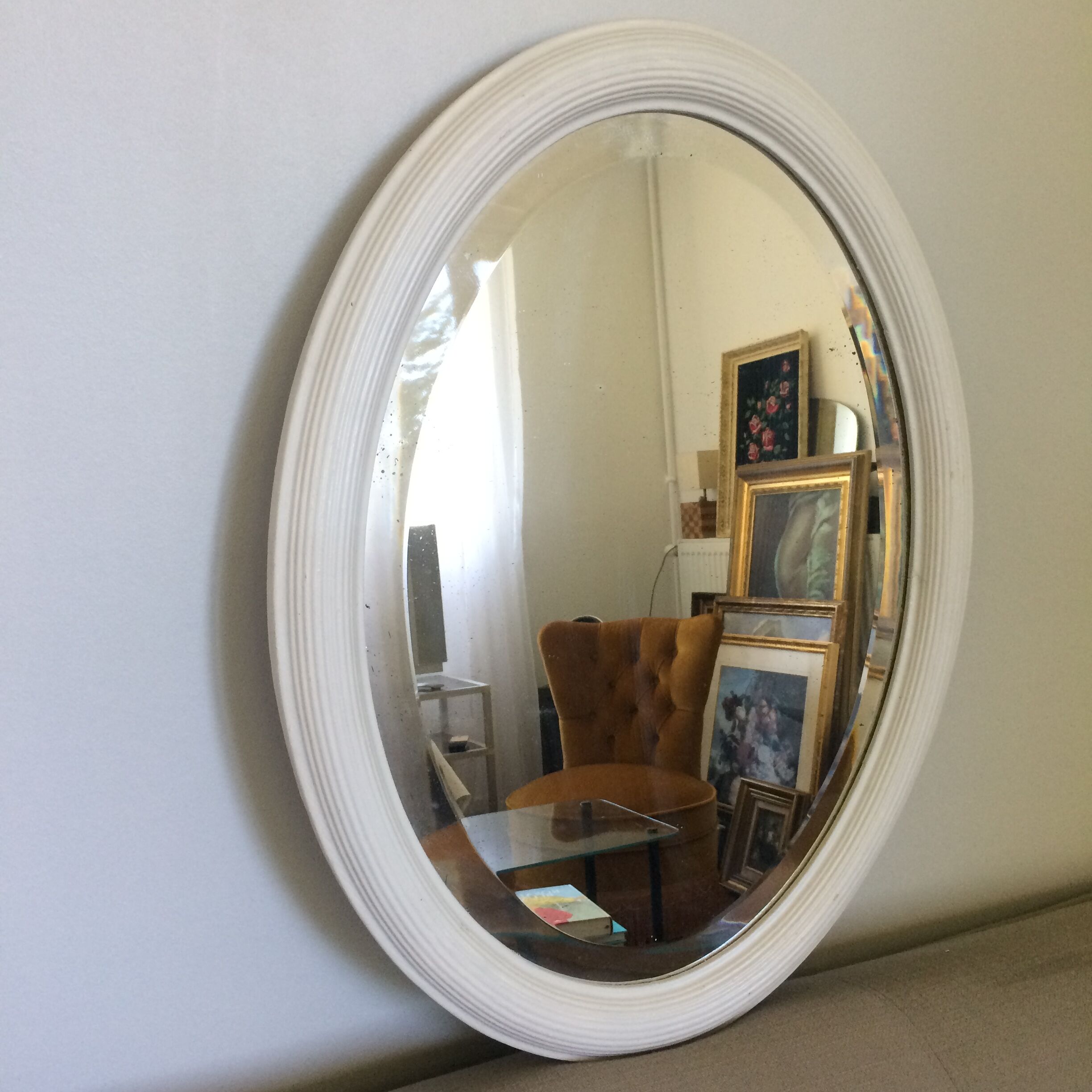 Miroir ovale 47x62cm