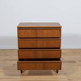 Commode Mid-Century en Teck, Danemark, 1960s
