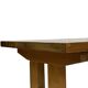 Vintage Scandinavian modern pinewood bench from the 1960's
