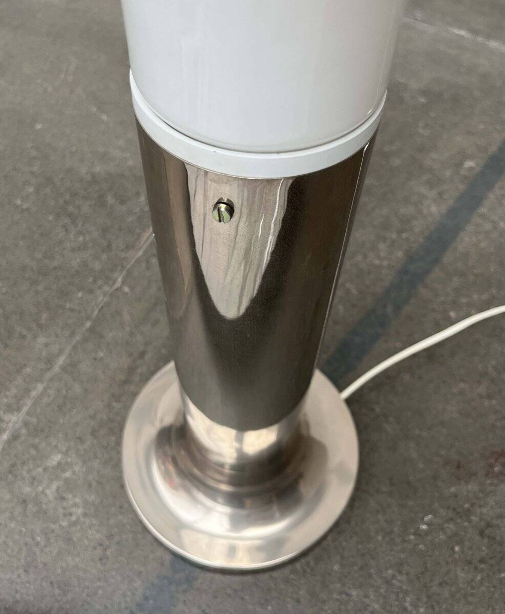 Swiss design floor lamp modern bulb mid-century space age by Temde, 1960s