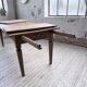 Solid oak farmhouse table with extensions (190-280cm) 1950