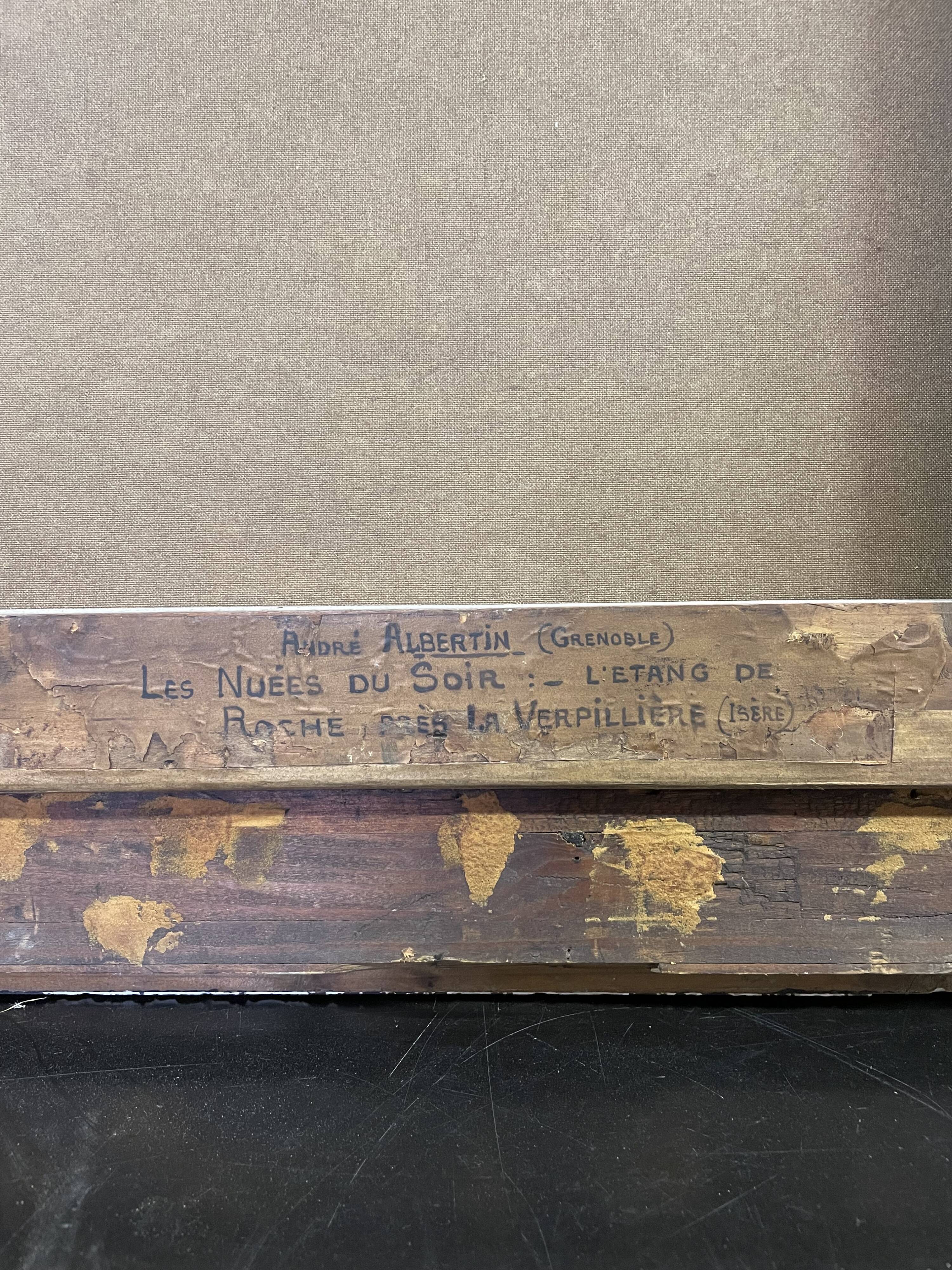 André albertin "the evening clouds"