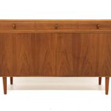 Scandinavian walnut sideboard, Bertil Fridhagen, Bodafors, Sweden, 1960