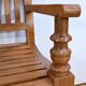 Antique colonial teak veranda bench – mid-20th century