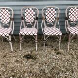 Rattan bistro chairs