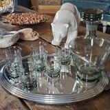 Carafe and 50's glasses