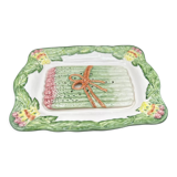 Asparagus dish drainer