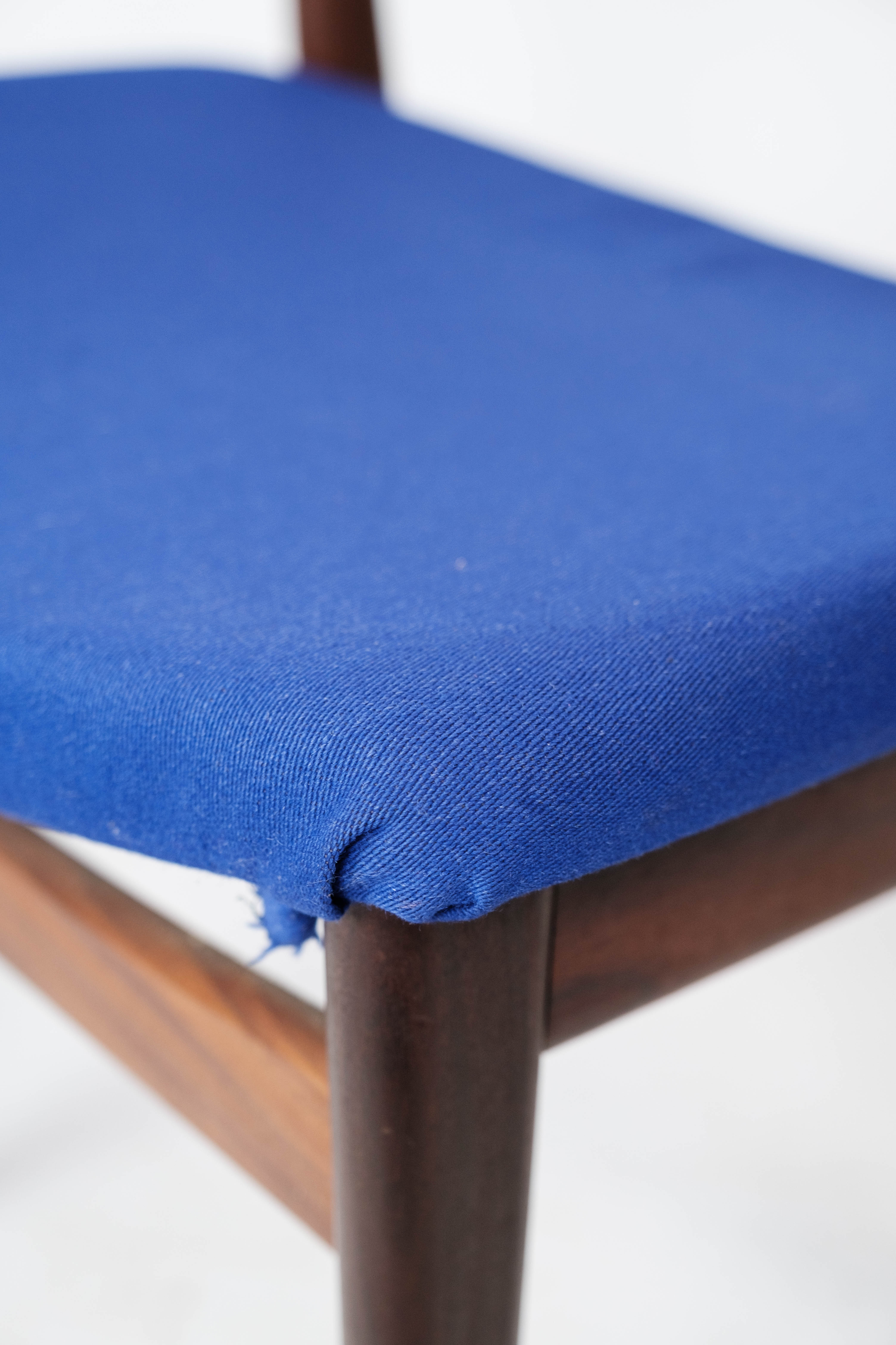 Set of three dining room chairs in teak Danish design, 1960s