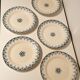 Lot of 5 plates Boulogne Iron Earth