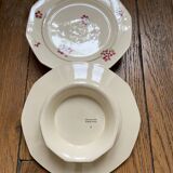 2 vintage fruit/sweets dishes Moulin des Loups & Hamage