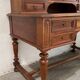 19th century walnut stepped desk