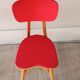 4 chaises coeur Baumann