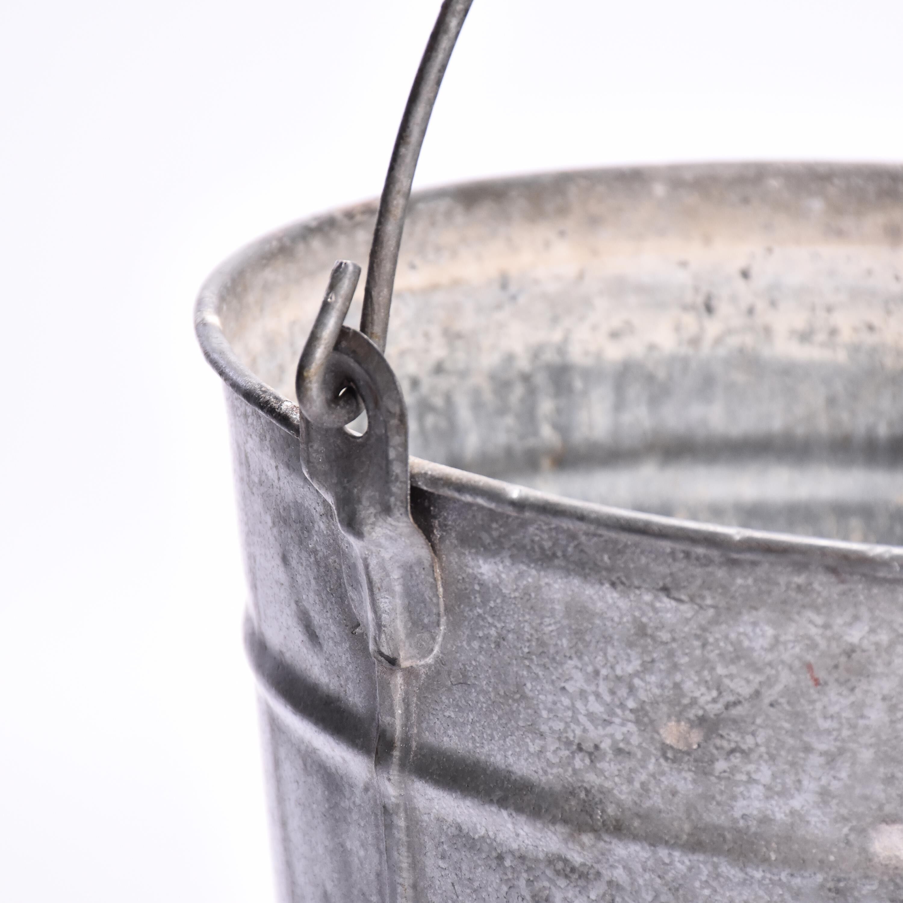 Vintage zinc bucket