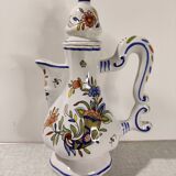 Earthenware coffee pot decor rouen