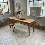 2m pine farm table