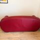 Red leather Sufren 2-seater sofa